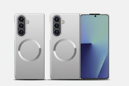 Samsung Z Fold series Foldable Screen  Metal Paint Finish Magnetic W25 Protective Case (Exclusive)