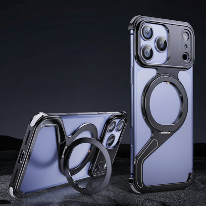 Apple Iphone Snap-On Z Shell Magnetic Stand Case (Exclusive)