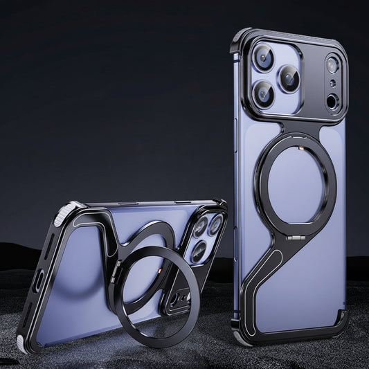Apple Iphone Snap-On Z Shell Magnetic Stand Case (Exclusive)