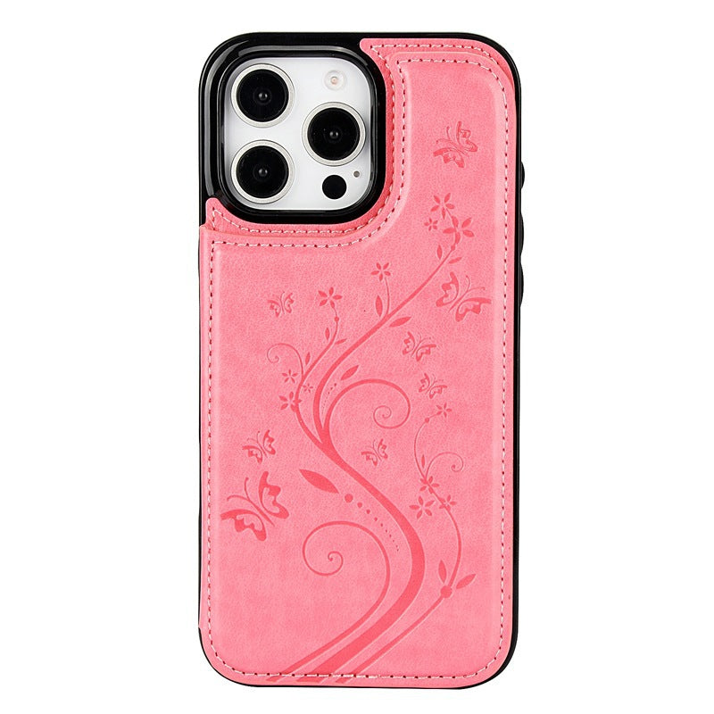 Apple Iphone Leather Dieilianhua Embossed Case (Exclusive)