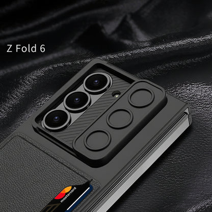 Samsung Fold card holder, sliding window lens protective case (Exclusive)