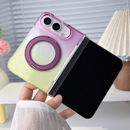 Apple iPhone Ultra fold phone case, gradient magnetic stand case (Exclusive)