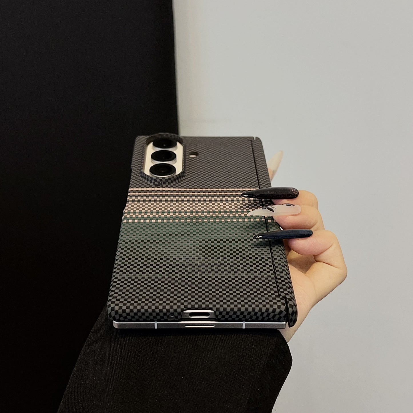 Samsung Fold series Fresh New Carbon Fiber Case (Exclusive)