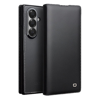 Samsung Fold Genuine leather Purely handmade Qiali Foldable Case (Exclusive)