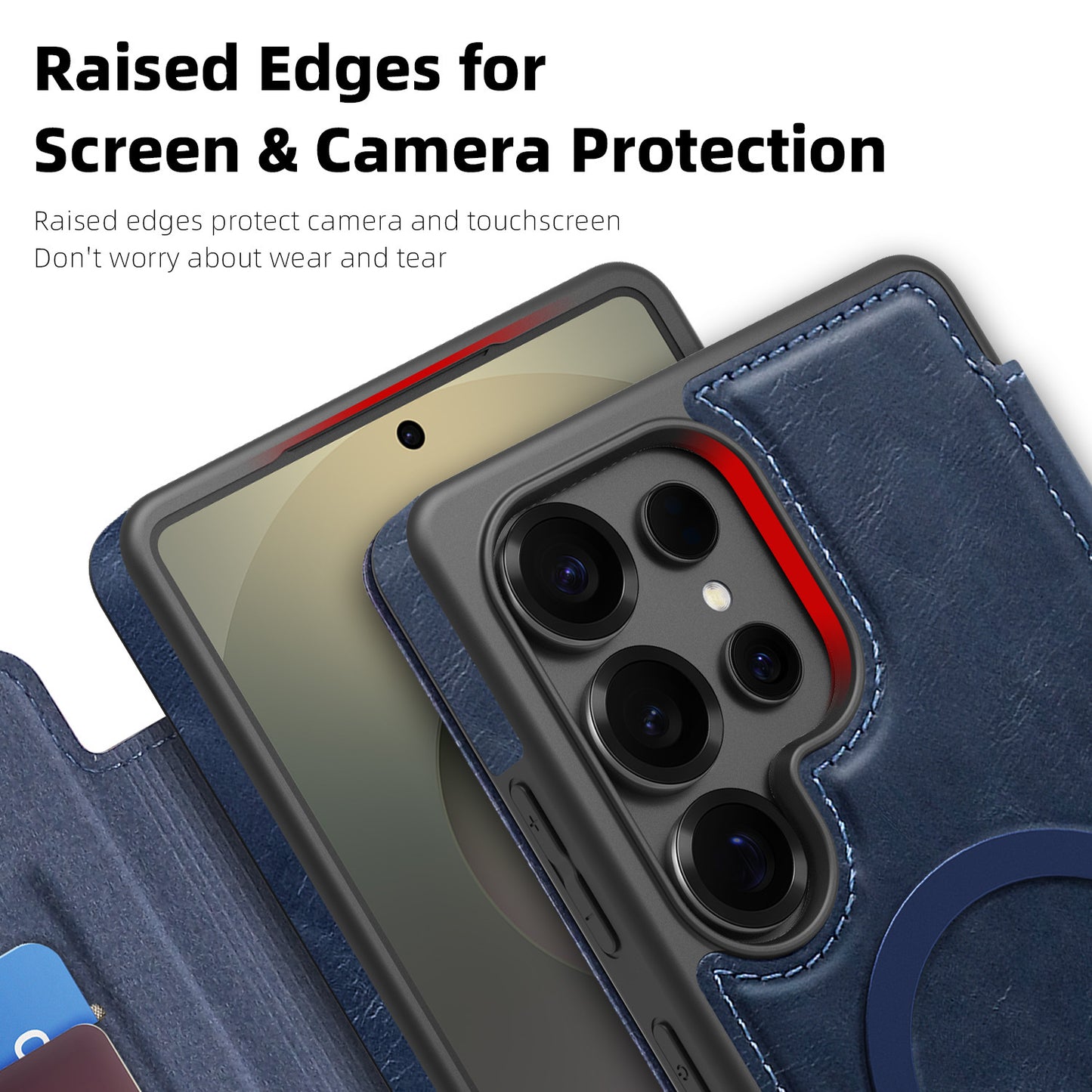 Samsung Ultra series Lingdun Business Flip Magnetic Case (Exclusive)