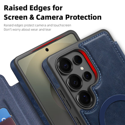 Samsung Ultra series Lingdun Business Flip Magnetic Case (Exclusive)