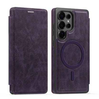 Samsung Ultra series Lingdun Business Flip Magnetic Case (Exclusive)