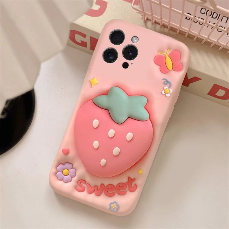 Apple Iphone Strawberry Stand Case (Exclusive)