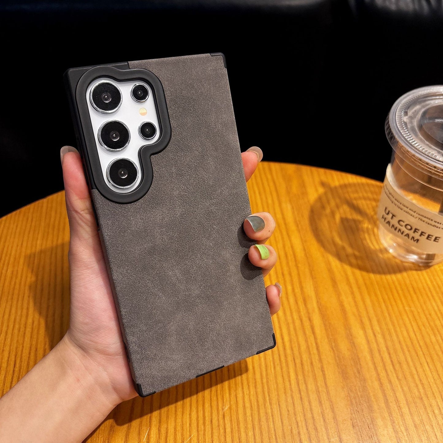 Samsung Ultra series Business Retro Suede Leather Phone Case (Exclusive)