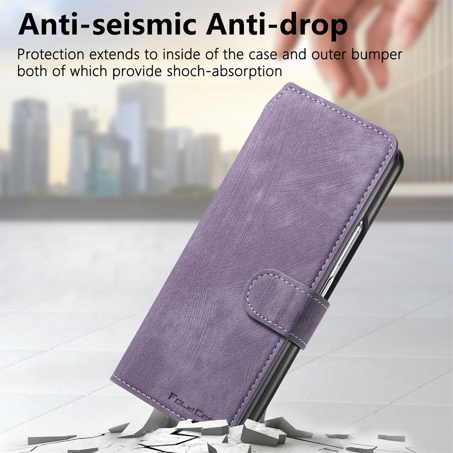 Samsung Fold Series Case All-Inclusive Anti-Fall Magnetic Separation Card Z Protective Case (Exclusive)