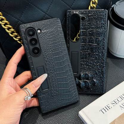 Samsung Fold series Genuine leather Case (Exclusive)