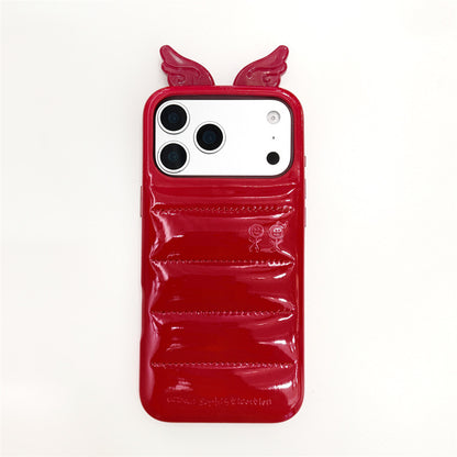 Apple Iphone Leather down Wing Personalized Protective Case (Exclusive)