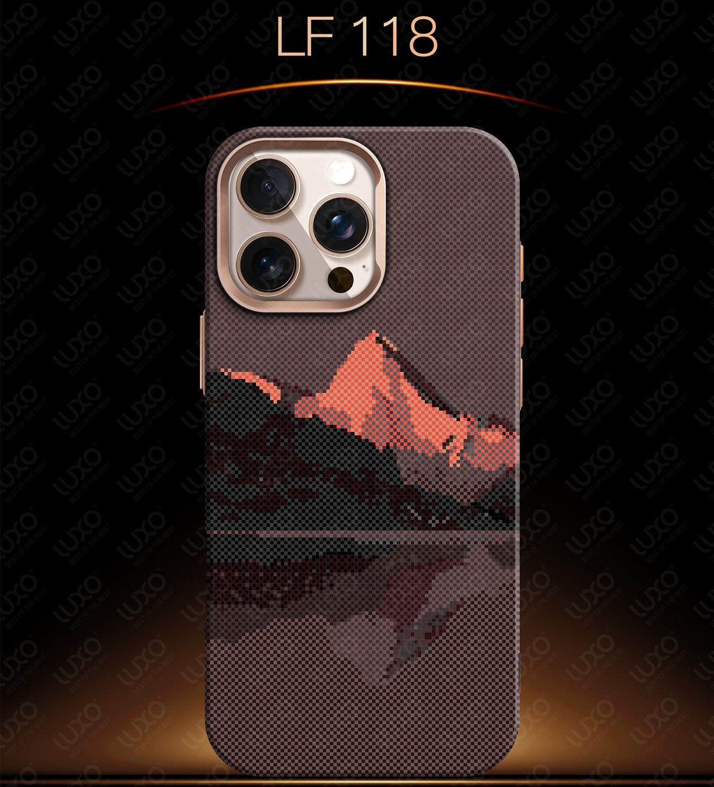 Apple iphone Carbon Fiber Pattern Kevlar Phone Case (Exclusive)