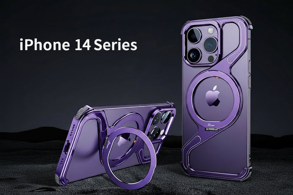 Apple Iphone Snap-On Z Shell Magnetic Stand Case (Exclusive)