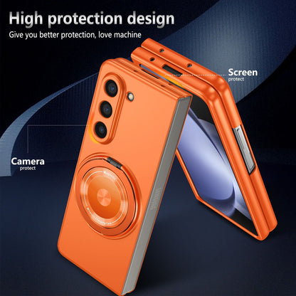 Samsung Fold & Flip Series Suitable Magnetic Rotating Stand Anti-Fall Phone Case (Exclusive)