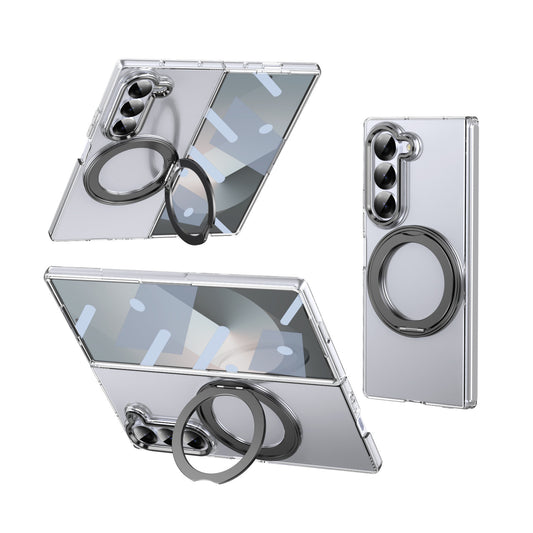 Samsung  Fold series Magnetic Rotating Stand Wireless Charging  Case and Film Integrated Protective Case (Exclusive)
