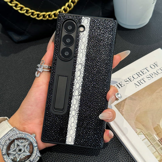 Samsung Fold series Genuine leather Case (Exclusive)