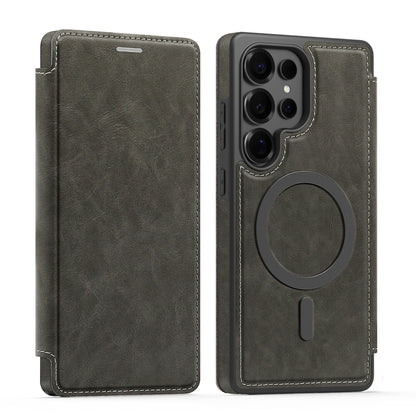 Samsung Ultra series Lingdun Business Flip Magnetic Case (Exclusive)