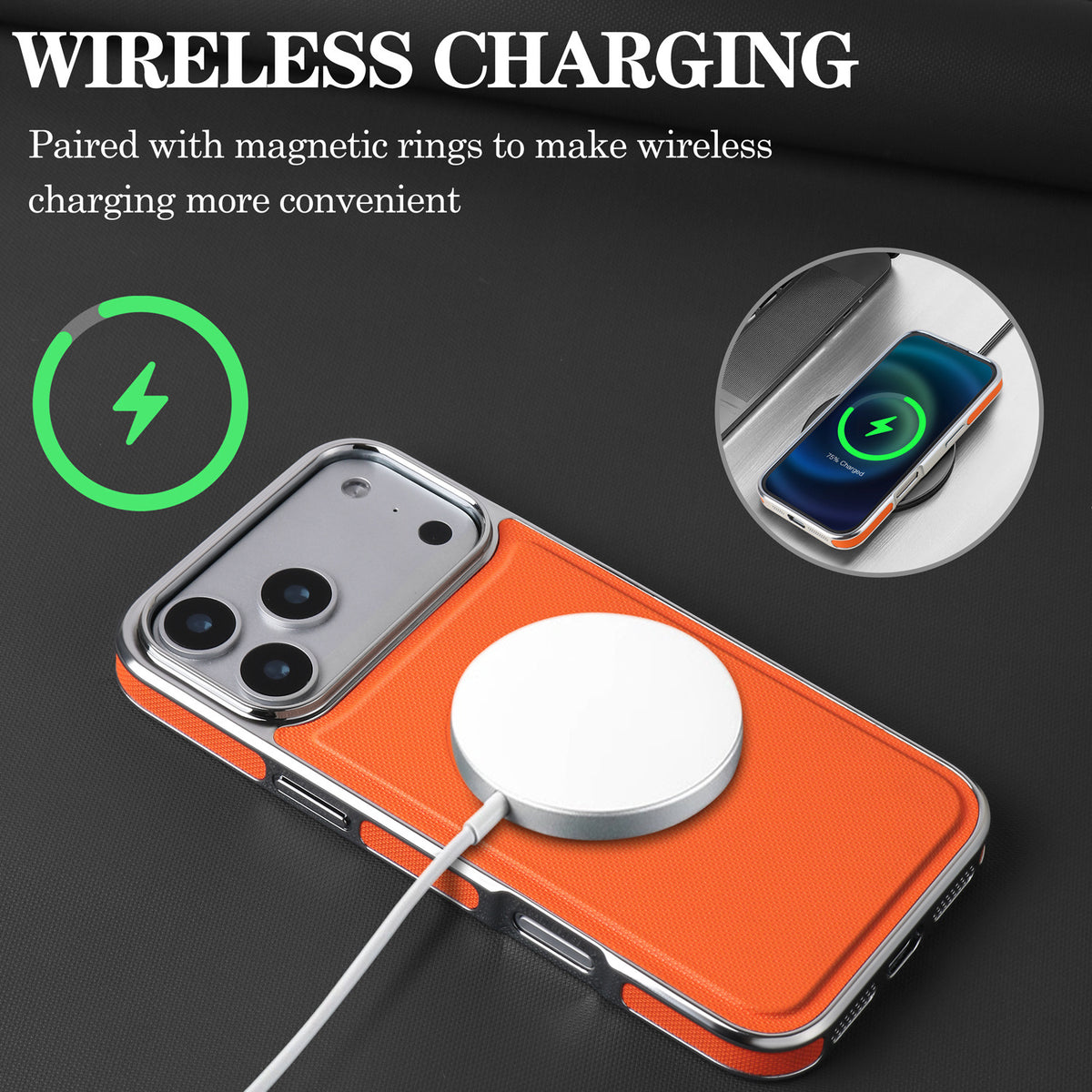Apple iphone High-End Magnetic Anti-Drop Case (Exclusive)