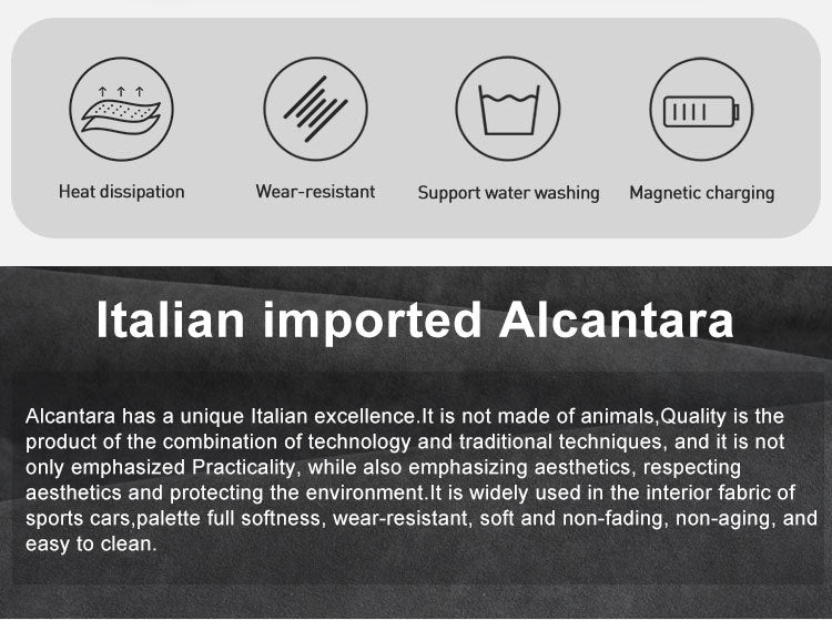 Apple Iphone series Suitable Alcantara Mobile Phone Case (Exclusive)