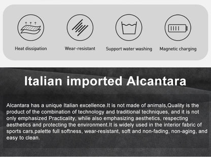 Apple Iphone series Suitable Alcantara Mobile Phone Case (Exclusive)
