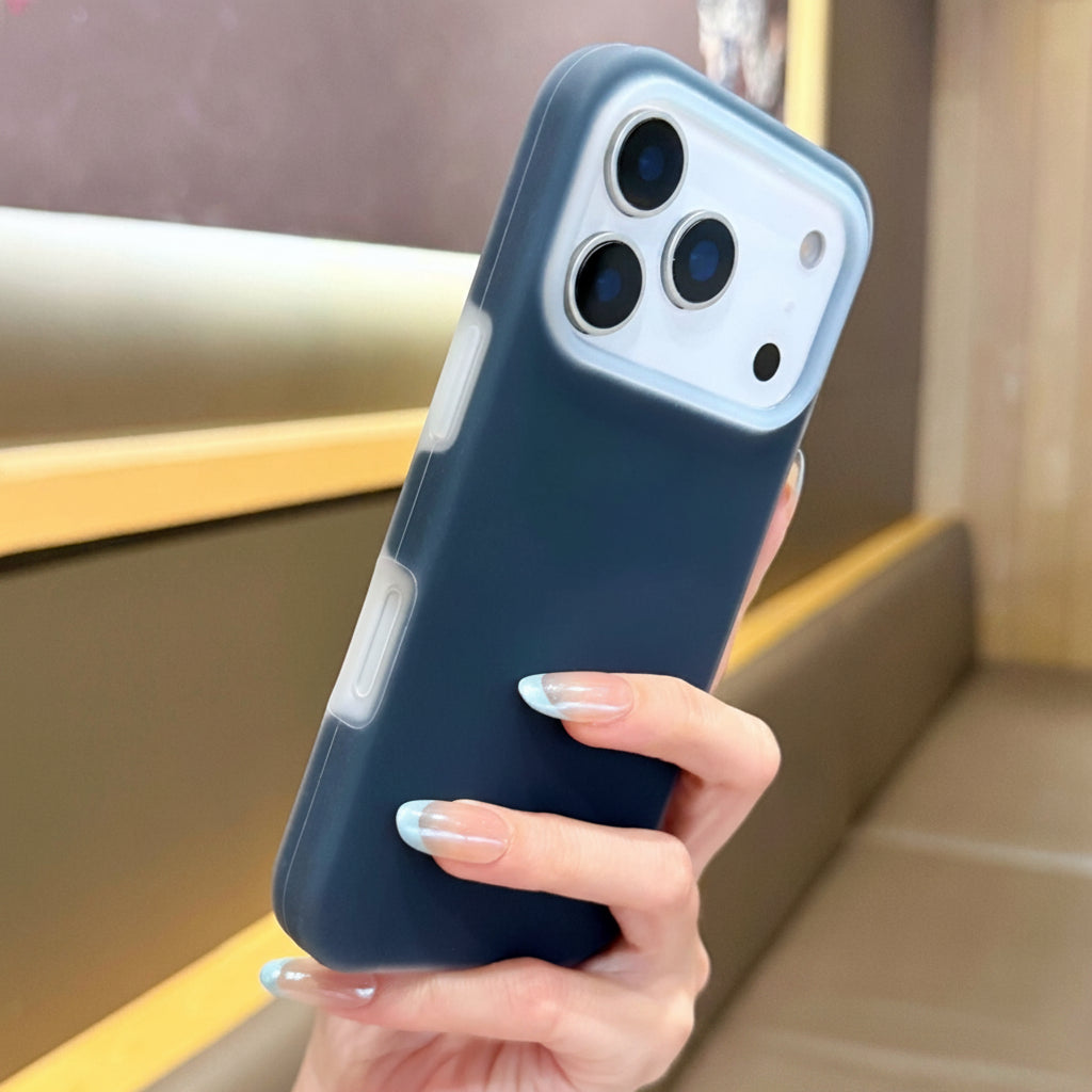 Apple Iphone series Liquid Jelly Magnetic Suction Suitable Pure Color Mobile Phone Case (Exclusive)