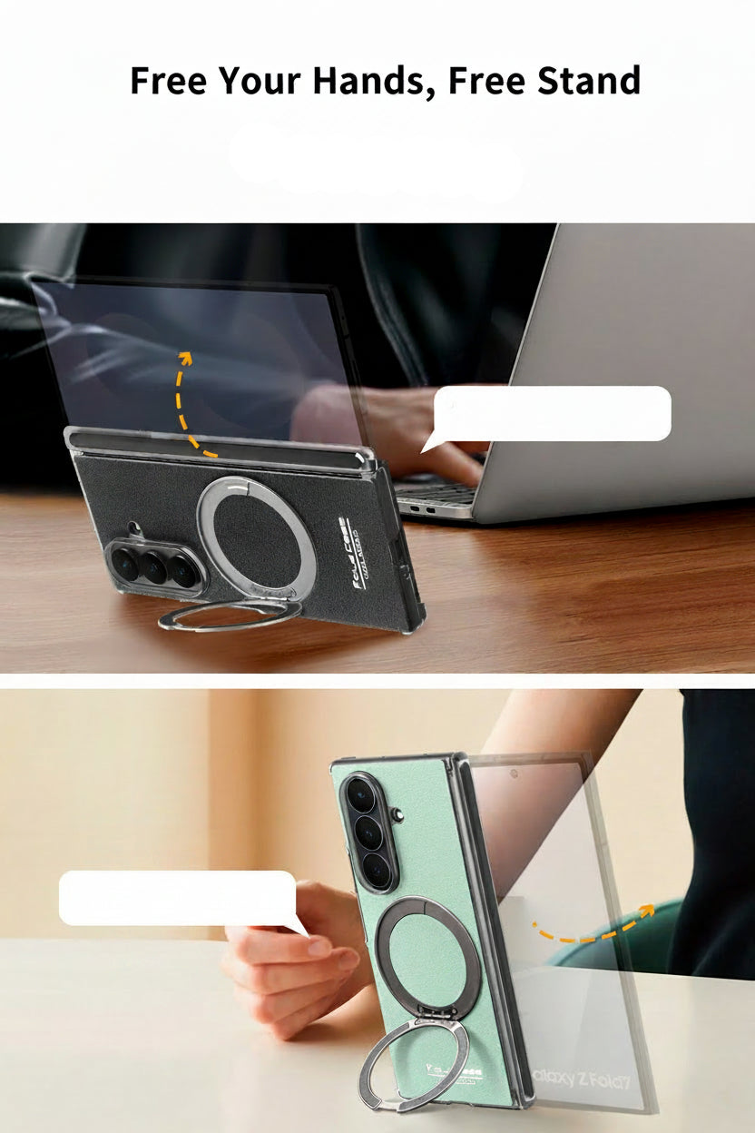 Samsung Fold series Dual-Axis Magsafe Rotating Ring Stand Case (Exclusive)