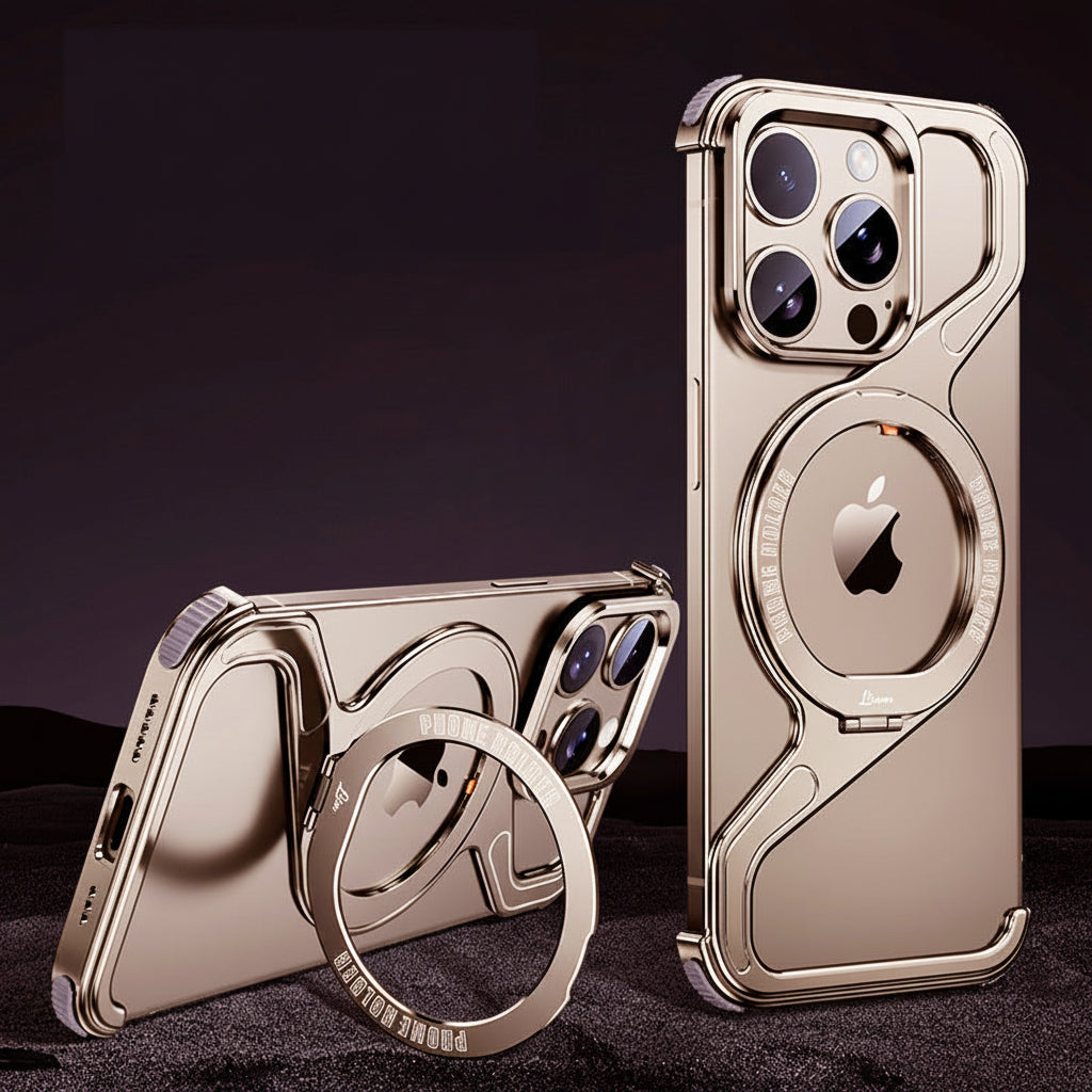 Apple Iphone Snap-On Z Shell Magnetic Stand Case (Exclusive)
