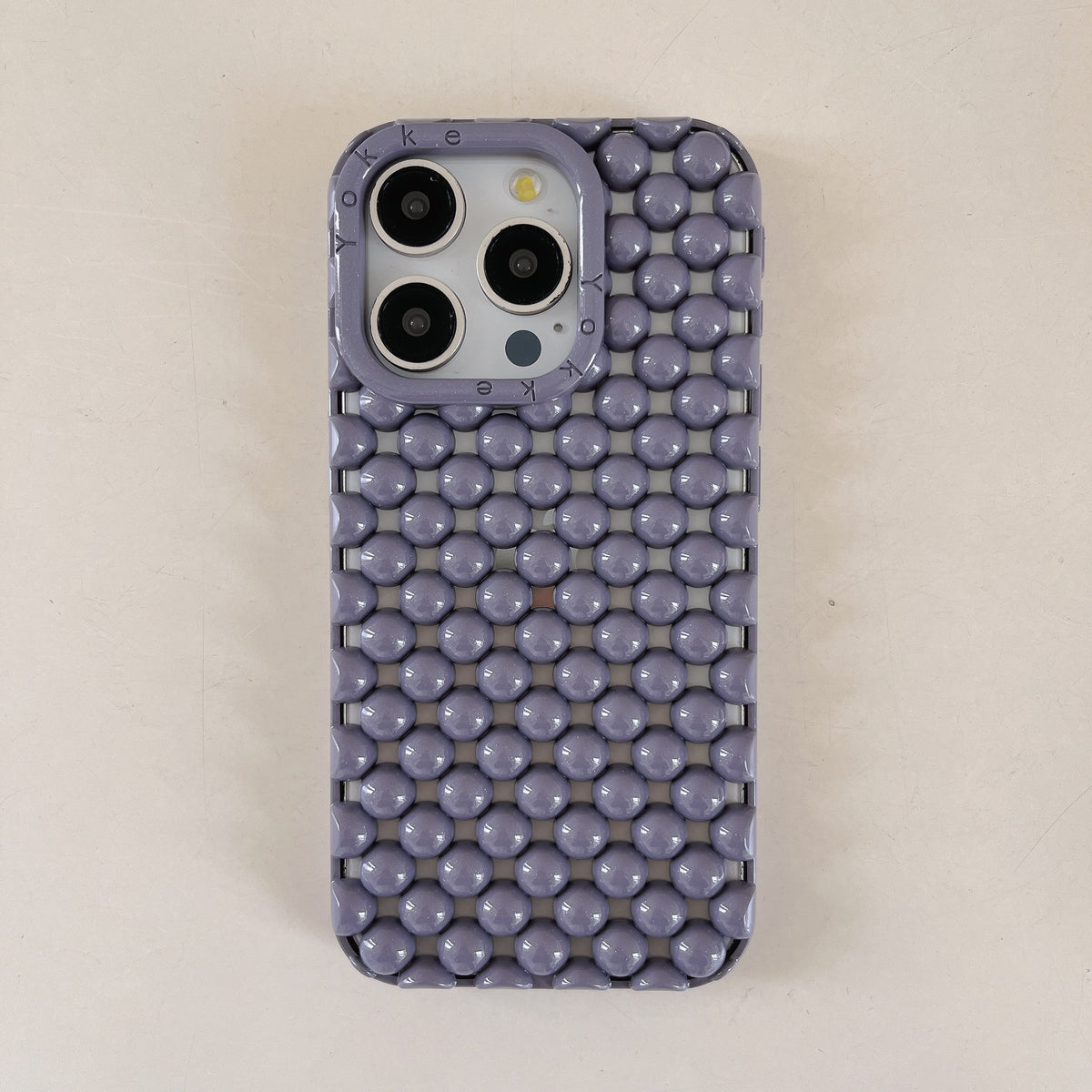 Apple Iphone Solid Color Pearl Creative Mobile Phone Case (Exclusive)