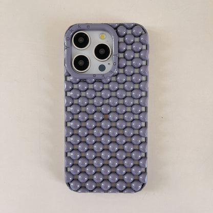 Apple Iphone Solid Color Pearl Creative Mobile Phone Case (Exclusive)