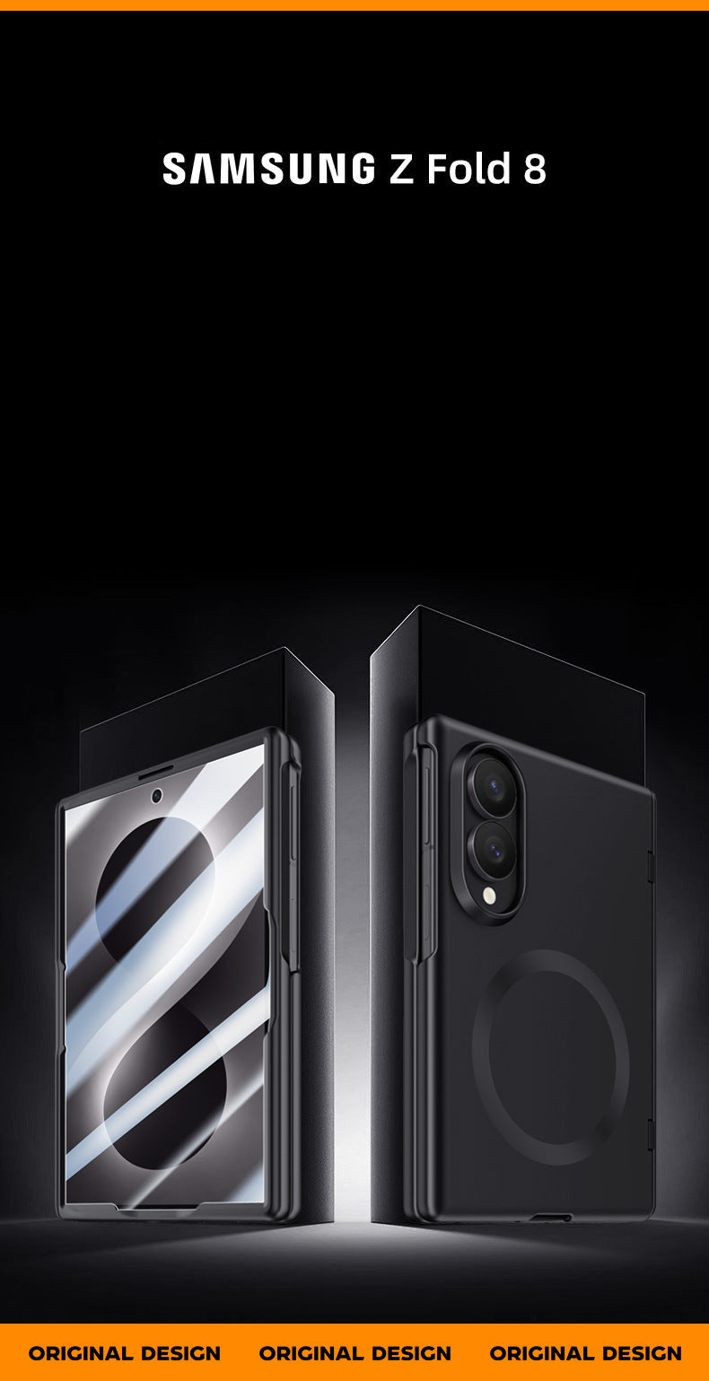 Samsung Fold folding screen full-coverage wide screen HD & Privacy glass case (Exclusive)