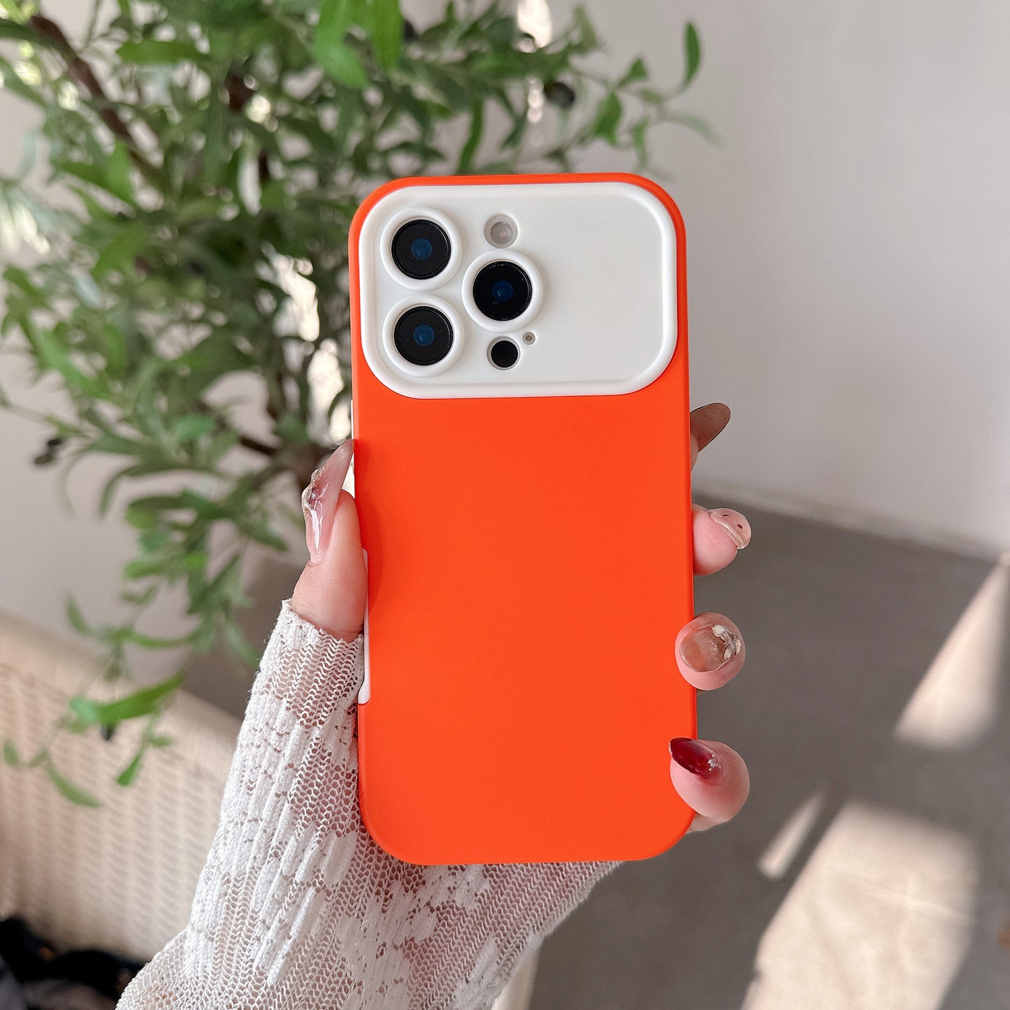 Apple Iphone Matte Finish cover with Skin Like Texture