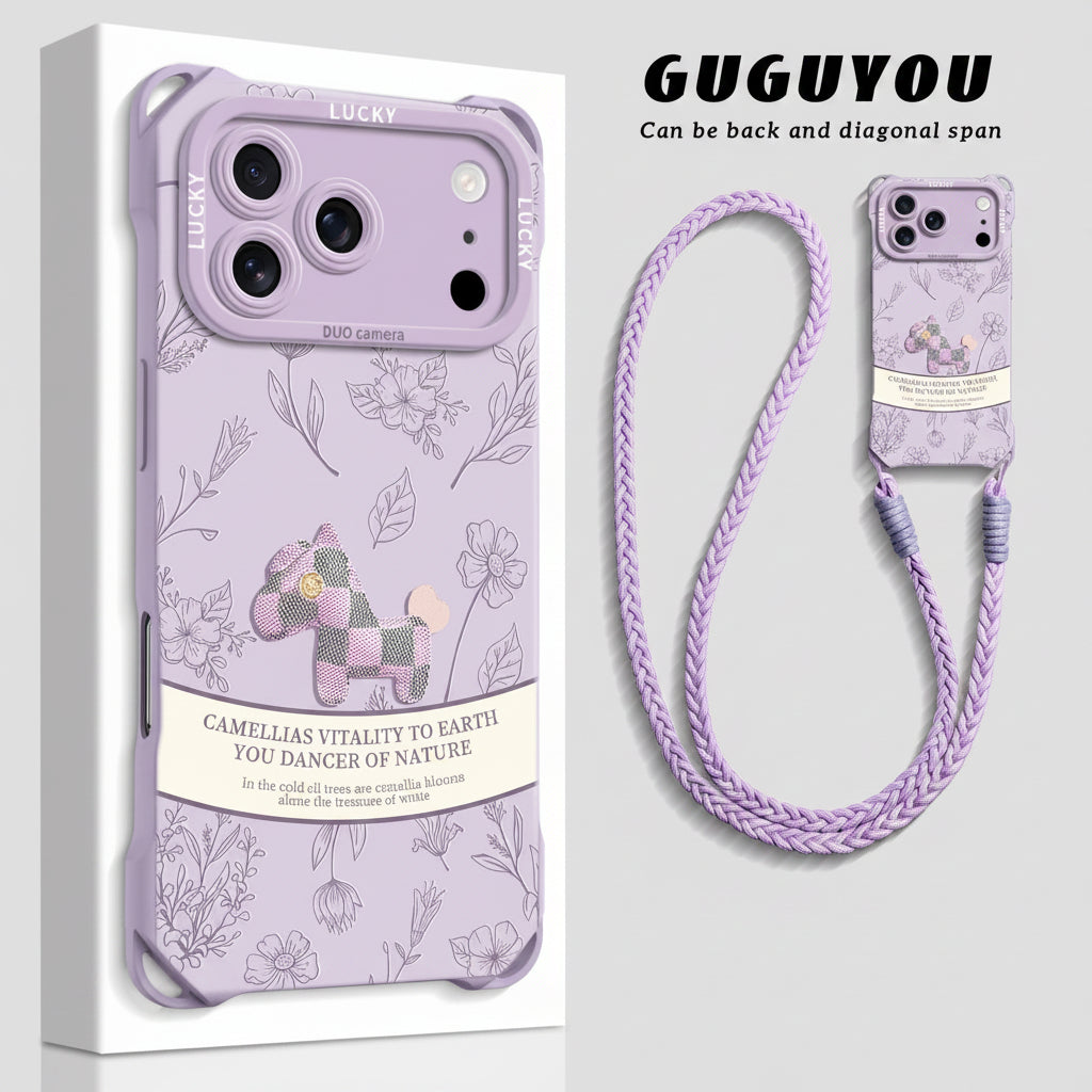 Apple iphone series Pony Mobile Phone Case Protection (Exclusive)