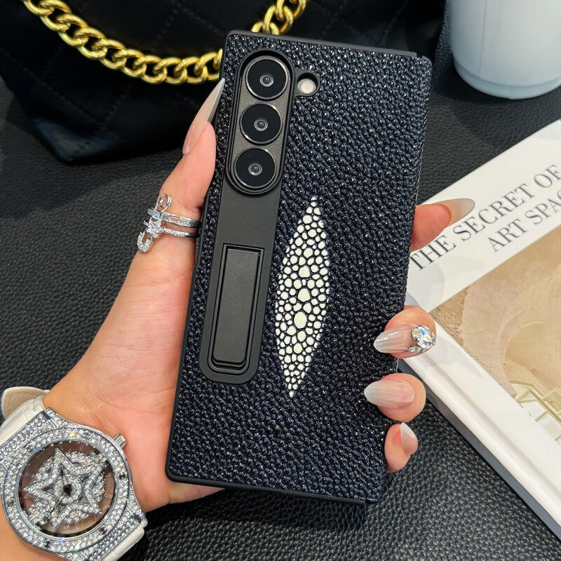 Samsung Fold series Genuine leather Case (Exclusive)