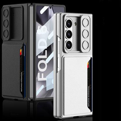 Samsung Fold card holder, sliding window lens protective case (Exclusive)