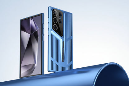 Samsung Ultra Series Blade Suitable Frosted Breathable Electroplating Case  (Exclusive)