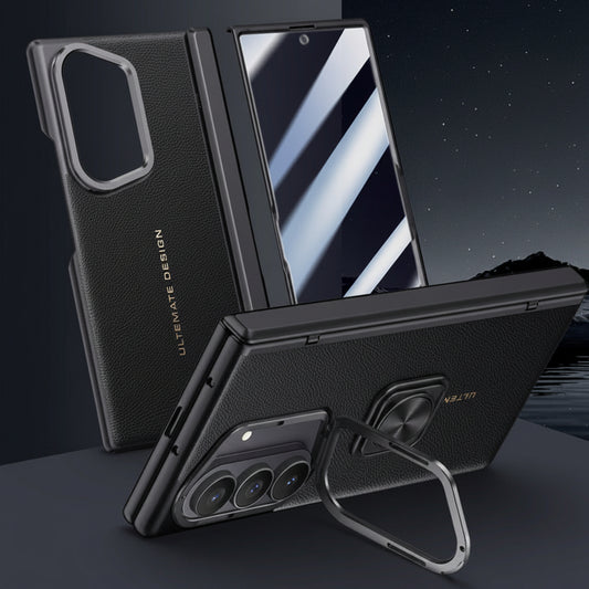 Samsung Fold series Plain Leather Phone Case (Exclusive)