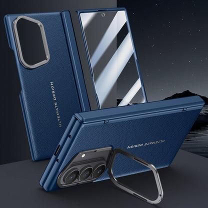 Samsung Fold series Plain Leather Phone Case (Exclusive)