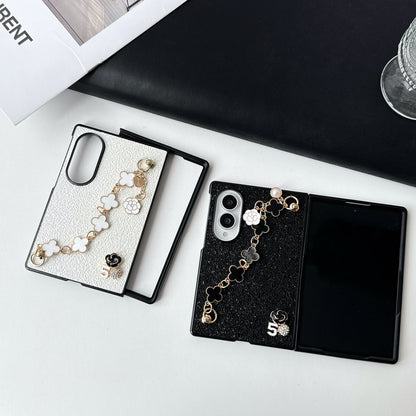 Samsung Fold colorful Chanel-style bracelet protective case (Exclusive)
