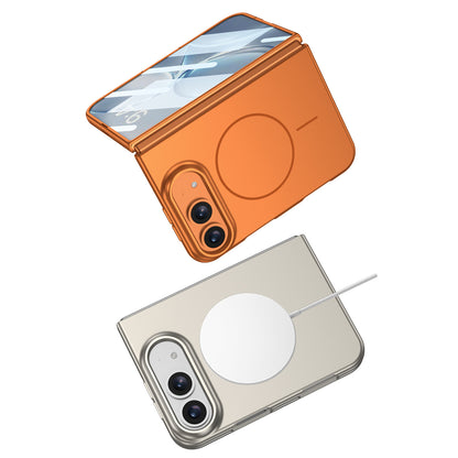 Apple Iphone Ultra fold minimalist magnetic folding features a soft, magnetic feel and built-in magnetic shockproof design case (Exclusive)