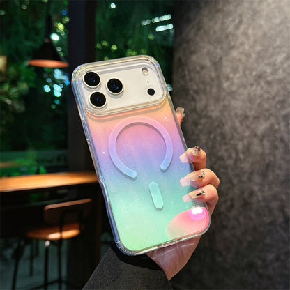 Apple Iphone Geometric Triangle Color-Plated Phone Case (Exclusive)