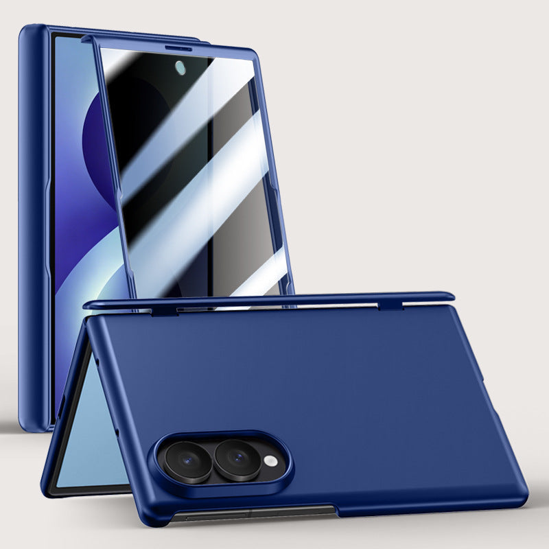 Samsung Fold folding screen full-coverage wide screen HD & Privacy glass case (Exclusive)