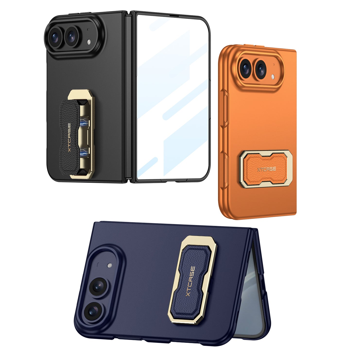 Apple Iphone Ultra-thin Fold Wristband, Rotating Stand, Foldable Case, Film Protector case (Exclusive)