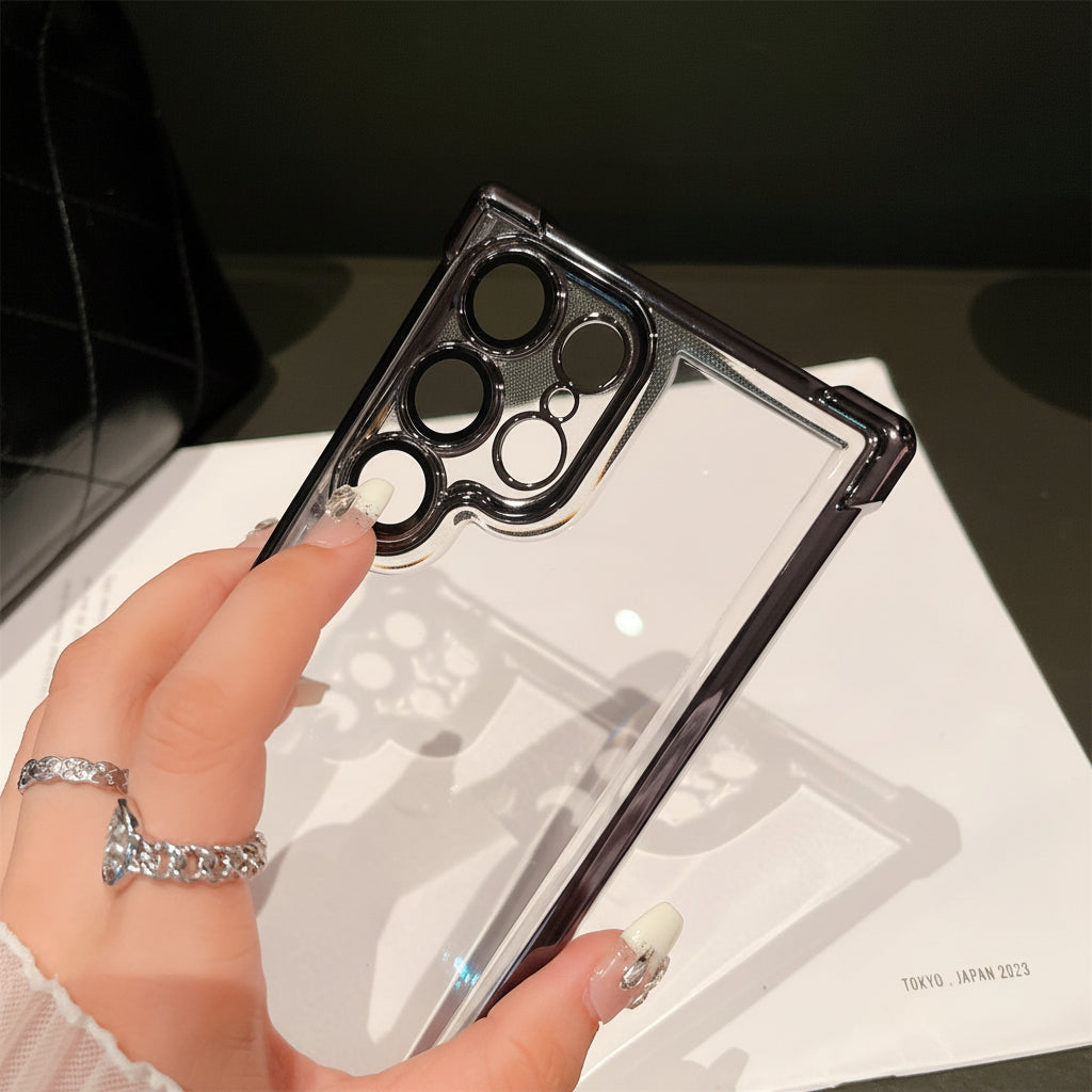 Samsung Ultra series Four-Corner Anti-Fall Space Shell Case (Exclusive)