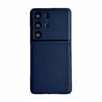 Apple Iphone series Leather Phone Case with Small V Pattern, Anti-Drop, Simple Design Case (Exclsuive)