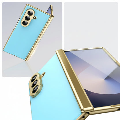 Samsung Fold series Electroplated PC Folding Ultra with Full Hinge Coverage Case (Exclusive)