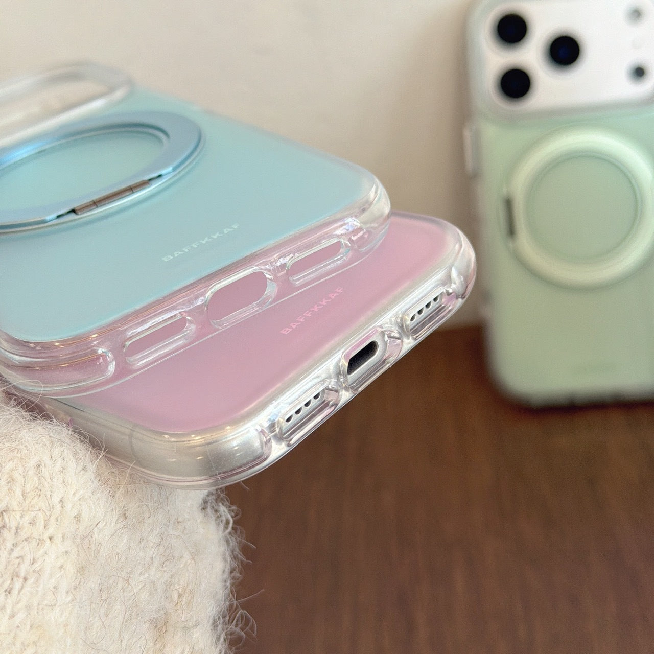 Apple Iphone 360 ° Rotating Magnetic Stand Phone Case (Exclusive)