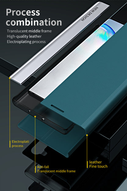 Samsung Ultra series Elegant design Magnetic Leather Flip Case (Exclusive)