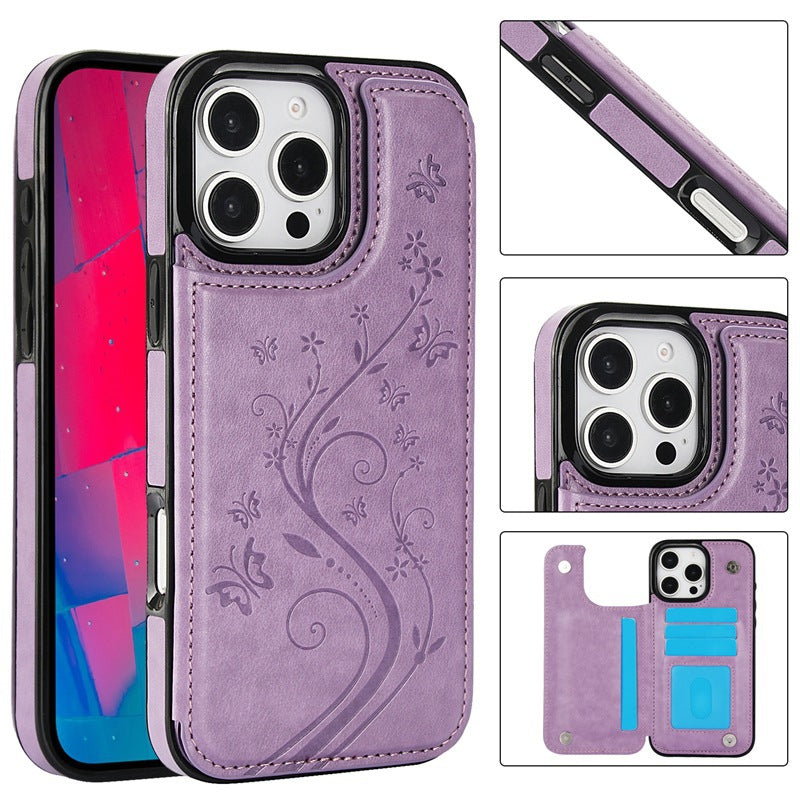 Apple Iphone Leather Dieilianhua Embossed Case (Exclusive)