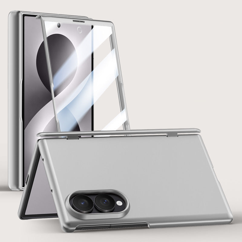 Samsung Fold folding screen full-coverage wide screen HD & Privacy glass case (Exclusive)